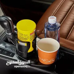 14 حامل أكواب السيارة الدوار 2 في 1 - ABS متين، إكسسوار داخلي متعدد الوظائف للسيارة والمركبات والشاحنات
