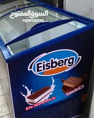  2 للبيع: فريزر آيس كريم تجاري بحالة شبه جديدة – ماركة Ugur / Eisberg