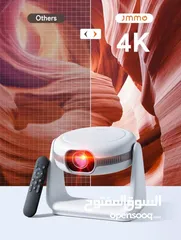  3 بروجكتر لاسلكي أندرويد داتا شو 180 بوصة مزود ببطارية يعمل ساعتين متواصل بدون الحاجة إلى مصدر طاقة
