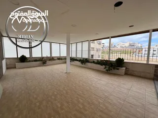  8 شقة دوبلكس طابق اخير مع روف للبيع خلدا العوجانية مساحة 450م مع تراسات اطلالة جميلة بسعر مميز
