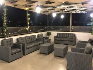  23 طقم رتان عرض خاص خمس مقاعد مع طاوله وسط فقط 115