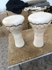  1 مجموعة متنوعة من الالات الموسيقية من الجلد الطبيعي وشغل يدوي 100%