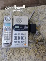  2 تلفون هاتف ارضي بناسونك اصلي (panasonic)