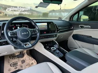  17 كايا سبورتاج /2022 فل بدون فتحة سقف  2x4 ///240Hp بنزين + كهرباء  ( Haybrid) 1600cc