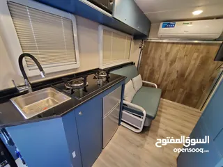  17 Toyota Tundra 4x4 Caravan Motorhome Toyhauler. كرفان تويوتا تندرا 4x4