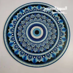  6 Wall hanging, painted by hand, can be ordered in desired size and color. Cooperation with stores