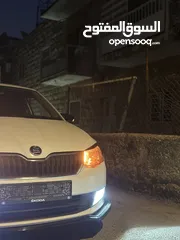  12 سكودا فابيا ترخيص 2015 للبيع كاش أو دفعه وشكات السياره جديده ما شاء الله.