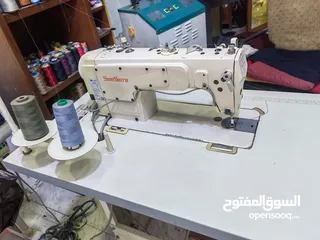 3 ماكنة خياطة درزة صن شور