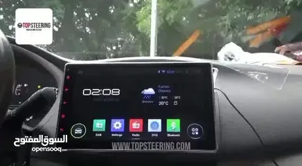  8 شاشة الاندرويد للسيارة حجم 9 انش android system big screen hd1080p مشغل الوسائط المتعددة .