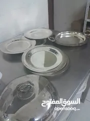  2 stainless steel plates