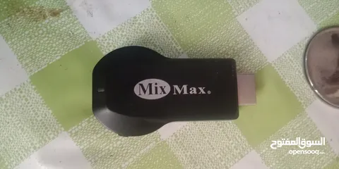  1 جهاز mix max تشغيل الموبايل علي الشاشة