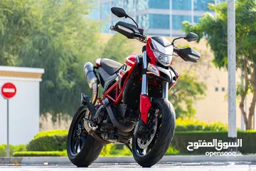  3 Ducati Hypermotard 821 with SC Project Exhaust