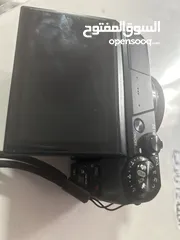 3 كاميرا canon g7x mark2 مستخدمه بحاله جيد جداً في رام الله بسعر نار وامكانيه المفاصله