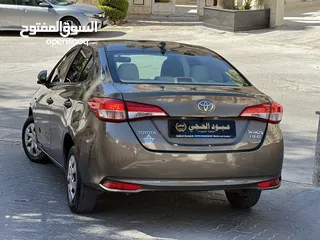  22 تويوتا يارس موديل 2020 فحص كامل 7 جيد بدون ملاحظات لم تعمل سياحي او تطبيقات خصوصي اصلي