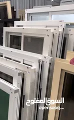  6 ابواب الامنيوم وشبابيك