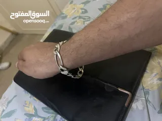  6 اسوارة كارتير فضة اصلي بحالة الجديدة