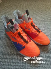  2 بوت نايك  اصلي وجديد  بالليبل PG NASA قياس 49.5