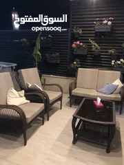  1 طقم راتان و مرجيحه للبيع