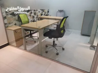  9 مكاتب مؤثثه للايجار