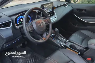  10 تويوتا كورولا 2022 XLE فحص كامل فل كامل جلد تدفئة شاحن وايرلس كراسي كهروباء ياباني بطارية ليثيوم