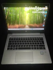  3 لابتوب hp probook اي فايف الجيل الثامن شبه جديد فقط 750 شيكل