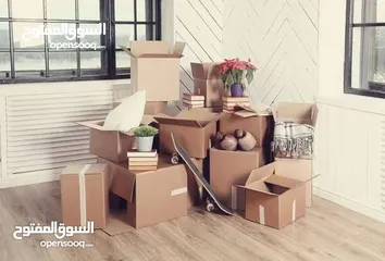  3 كراتين لضب والترحيل البضائع المنزل بعمان