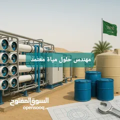  2 خدمات محطات تحلية المياة والصرف الصحى وكيماويات المعالجة والاستشارات الهندسية والتصميم