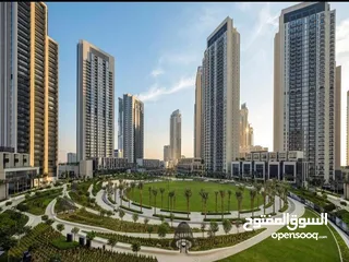  1 شقه جراند فندقيه 3 غرف للبيع قلب ميناء خور إطلالة على برج خليفة وداون تاون تقسيط Dubai Creek Harbour