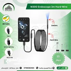  1 كاميرا للموبايل ايفون واندرويد  Endoscope  Camera  Wifi USB Flex Rigid Snake LED iPhone & Android