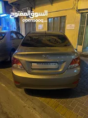  3 Hyundai accent 2013 for sale in good condition.