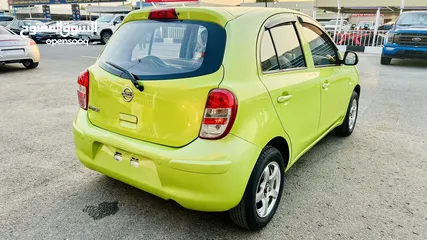  6 Nissan Micra Japanese 2012