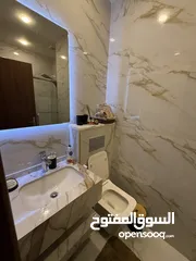  12 شقة جديدة مفروشة للايجار  أسبوعيّ وشهري منطقة الرونق