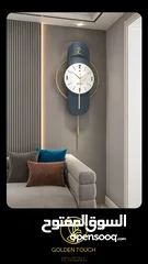  1 ساعات حائط منزلية بتصاميم فخمة
