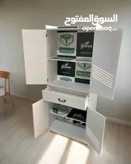 4 دولاب حمام . خزانتين ودرج