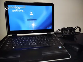  8 لابتوب hp لمس بتحول لتابلت بحالة ممتازة بسعر مغري جدا