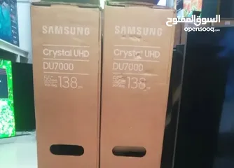  2 شاشة  samsung du7000 crystal