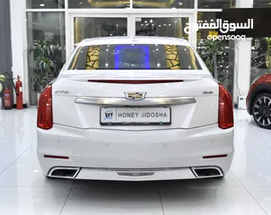  7 Cadillac CTS 3.6 ( 2016 Model ) in White Color GCC Specs