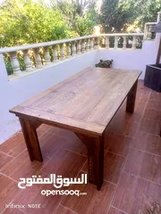  11 طولات سفرة وطاولات سيرفس وطاولات مدخل