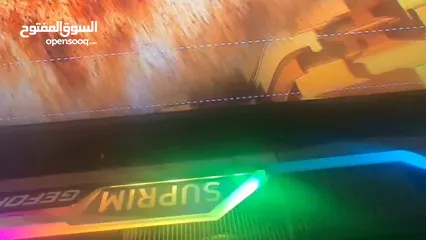  11 RTX 3080 / RTX3080 ROG STRIX / SUPRIM X /  Evga __ كرت شاشة بحال الجديد