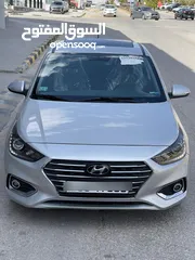  1 هونداي اكسنت 2019 فل كامل مع فتحه ماشي 50 الف فقط