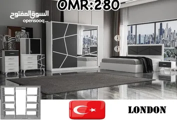  3 TURKEY BEDROOM SET WITH MATTRESSS 8 PCS WITH FITTING