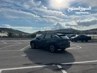  5 هونداي توسان/2022 فل الفل بدون فتحة سقف  2x4 ///240Hp بنزين + كهرباء  ( Haybrid) 1600cc