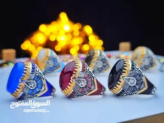  6 خط انتاج وتصدير الخواتم الفضة والعقيق اليماني والمسابح  وكلاء صياغة ALSH نوفر كل الطلبيات جملة -تجزئ