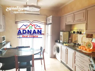  4 الرابية شقة ارضية مع حديقة مميزة جدا للايجار المفروش