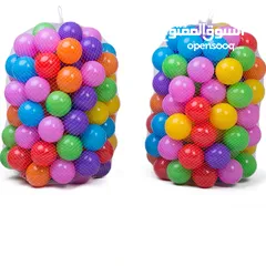  2 طابات بلاستك فاخرة لبرك الطابات لمناطق الالعاب والحضانات متوفر خدمة التوصيل لجميع المحافظات