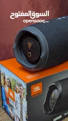  13 JBL Charge 5 Wi-Fi جديدا استعمل تجربه فقط النسخة الجديدا صوت JBL الأصلي الجريء مع صوت جهير عميق