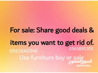  1 Use furniture buy or sale