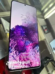 4 مستعمل على الفحص Samsung S20 plas رام اساسي 12جيجا 128 أغراضة الأصلية متوفر توصيل
