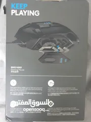  4 ماوس g502 hero مع استشعار يصل الى 25k dpi و ازرار. قابله للتخصيص  الماوس جديد للبيع