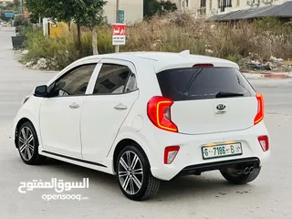  3 كيا بيكانتو  Gt line اصل فل الفل عدا فتحه 2019